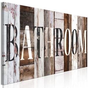 Obraz - Board: Bathroom (1 Part) Narrow