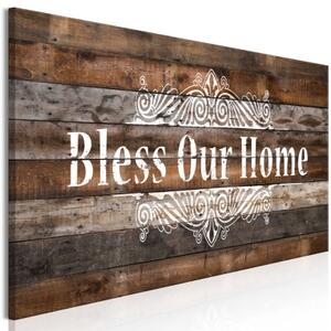 Obraz - Bless Our Home (1 Part) Narrow