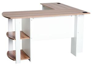 Rohový počítačový stůl 136 x 130 x 72 cm