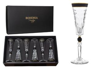 BOHEMIA PRESTIGE CONTE MODERN SKLENICE NA ŠAMPAŇSKÉ 170ML SADA 6 KS