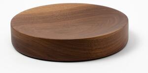 DVORO Luxusní dřevěný odkládací podnos Pau Natural solid walnut 18cm
