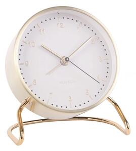 Designový budík 5764WH Karlsson 11cm