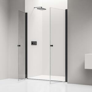 Sprchový kout s dvojitými křídlovými dveřmi NT218 - Nano real glass - Možnost výběru barvy a šířky profilu
