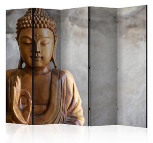 Paraván vyřezávaný Buddha Velikost (šířka x výška): 225x172 cm