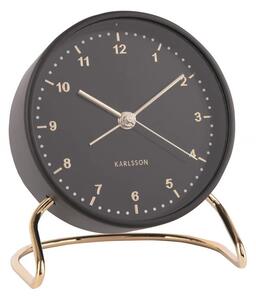Designový budík 5764BK Karlsson 11cm