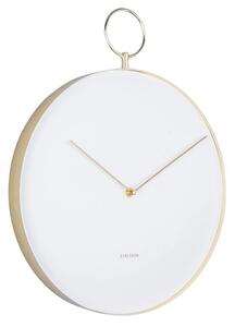 Designové nástěnné hodiny 5765WH Karlsson 34cm