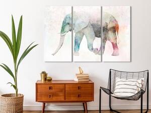 Obraz - Painted Elephant (3 Parts)