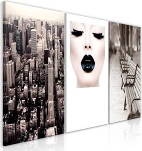 Obraz - Faces of City (3 Parts)