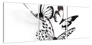 Obraz motýlů (90x30cm)