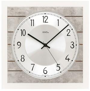 Designové nástěnné hodiny 5564 AMS řízené rádiovým signálem 25cm