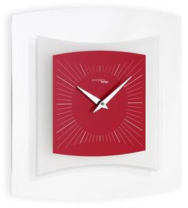 Designové nástěnné hodiny I059VN red IncantesimoDesign 35cm