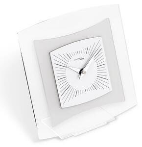 Designové stolní hodiny I805BN white IncantesimoDesign 20cm