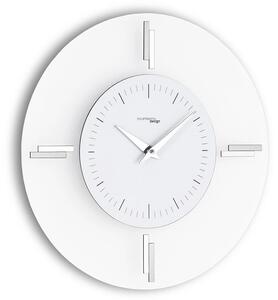 Designové nástěnné hodiny I060MB white IncantesimoDesign 35cm