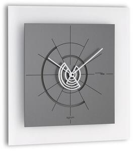 Designové nástěnné hodiny I558AN smoke grey IncantesimoDesign 40cm