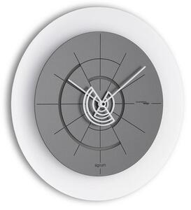 Designové nástěnné hodiny I559AN smoke grey IncantesimoDesign 40cm