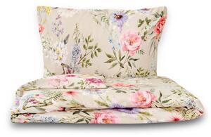 Kvalitex Saténové povlečení Botanica elegance 1x 240/200, 2x 70/90cm