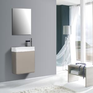 Koupelnový nábytek CARO 450 pro WC pro hosty s vestavěným umyvadlem - možnost výběru barvy