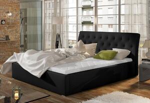 Manželská postel MILANO + rošt, 160x200, soft 17