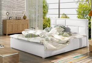 Manželská postel SAMBA + rošt, 200x200, soft 17