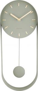 Designové kyvadlové nástěnné hodiny 5822DG Karlsson 50cm