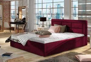Manželská postel SAHARA + rošt, 200x200, soft 11