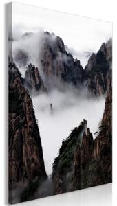 Obraz - Fog Over Huang Shan (1 Part) Vertical