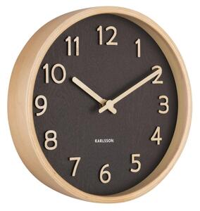 Designové nástěnné hodiny 5851BK Karlsson 22cm