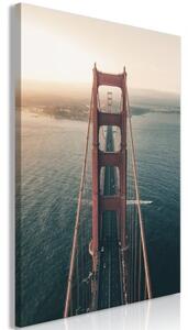 Obraz - Golden Gate Bridge (1 Part) Vertical