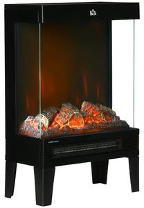 Elektrické vestavěné topidlo – krb – Elektrický ohřívač – Účinné vytápění – Topidlo do krbu
