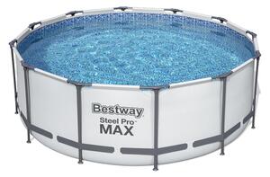 Bestway Bazén Steel Pro Max 3,66 x 1,22 m šedý - 14472