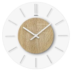 Designové nástěnné hodiny 9660 AMS 30cm