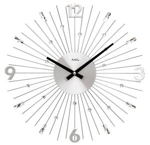 Designové nástěnné hodiny 9652 AMS 39cm