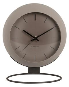 Designové stolní hodiny 5858GY Karlsson 25cm