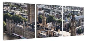 Britský parlament, obraz (90x30cm)