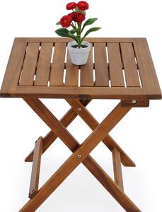 Zahradní odkládací stolek | masivní akáciové dřevo