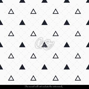 Fototapeta Moderní minimalistické trojúhelníky Samolepící 250x250cm