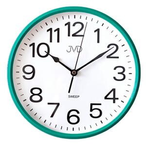 Zelené plastové hodiny JVD HP683.4