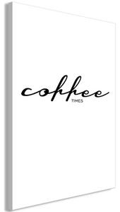 Obraz - Coffee Times (1 Part) Vertical
