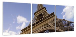 Eiffelova věž - obrazy do bytu (90x30cm)