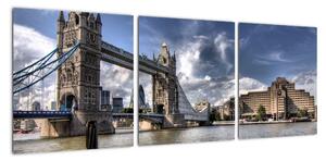 Tower Bridge - moderní obrazy (90x30cm)