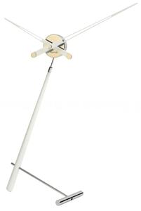 Designové stolní hodiny Nomon Puntero L White 94cm