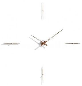 Designové nástěnné hodiny Nomon Merlin Walnut 4NP 125cm