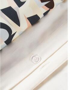 Povlak na přikrývku z bavlněného saténu s abstraktním vzorem Cadence