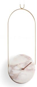 Designové nástěnné hodiny Nomon Colgante Calacatta 90cm