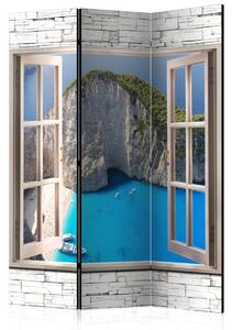3D Paraván okno Velikost (šířka x výška): 135x172 cm