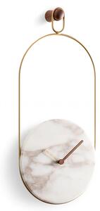 Designové nástěnné hodiny Nomon Eslabon Calacatta 68cm