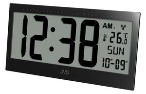 Nástěnné i stolní digitální LED hodiny RB9380.1 JVD řízené signálem 30cm