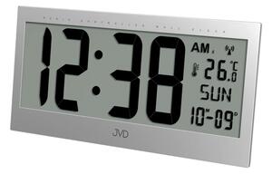 Nástěnné i stolní digitální LED hodiny RB9380.2 JVD řízené signálem 30cm