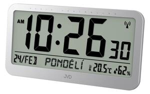 Nástěnné i stolní digitální LED hodiny RB9359.2 JVD řízené signálem 40cm