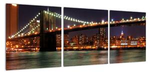 Světelný most - obraz (90x30cm)